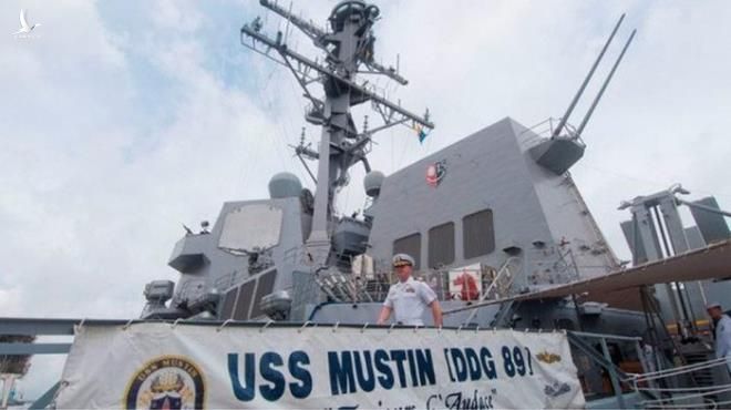 Mỹ điều tàu chiến USS Mustin đến Biển Đông, Trung Quốc kêu gọi dừng khiêu khích - 1