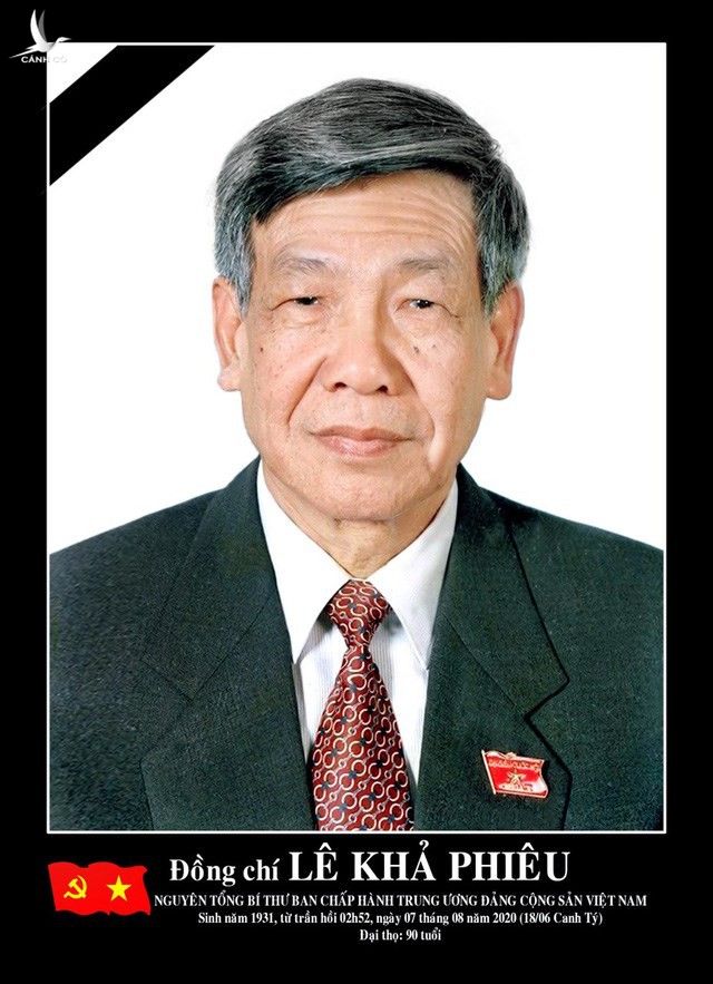 Thông báo về Lễ Quốc tang nguyên Tổng bí thư Lê Khả Phiêu tại TPHCM - ảnh 1