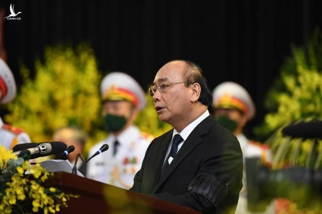 Thủ tướng xúc động đọc điếu văn tiễn biệt nguyên Tổng Bí thư Lê Khả Phiêu - 1