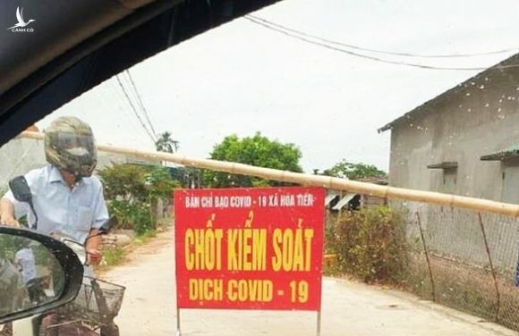Phong tỏa một thôn ở Thái Bình vì có người dương tính lần 1 với COVID-19 - Ảnh 2.