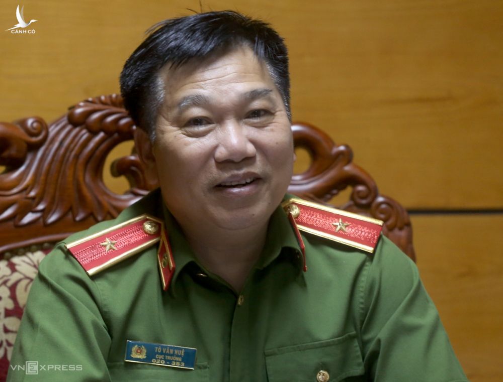 Thiếu tướng Tô Văn Huệ. Ảnh: Bá Đô