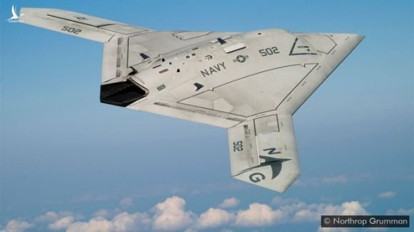 Máy bay chiến đấu không người lái X-47B của Hải quân Mỹ /// Hải quân Mỹ