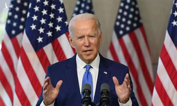 Ứng viên đảng Dân chủ Joe Biden phát biểu tại Philadelphia, bang Pennsylvania, ngày 20/9. Ảnh: AFP.
