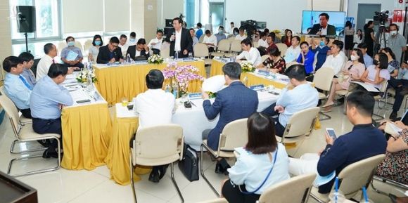 Hội thảo “Tắc tiền sử dụng đất” do Báo Thanh Niên tổ chức ngày 10.9 ẢNH: ĐỘC LẬP