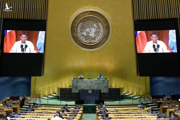 Tổng thống Philippines đưa phán quyết Biển Đông năm 2016 ra Liên Hiệp Quốc - Ảnh 1.