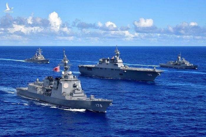 Hình ảnh 'cỗ máy chiến tranh' của Mỹ và đồng minh thị uy trên biển Guam