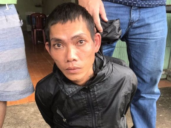 Phạm nhân Nguyễn Văn Dẻ lúc bị bắt /// Ảnh: Trung Nguyên