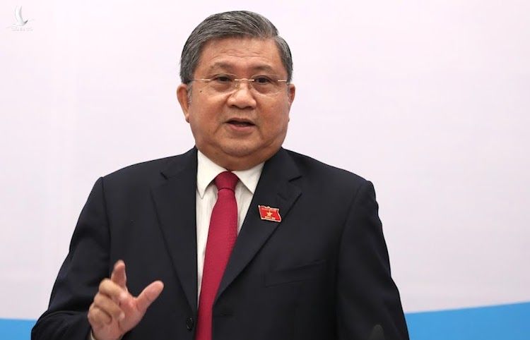 Chủ nhiệm Uỷ ban Đối ngoại Nguyễn Văn Giàu, Phó trưởng Ban thường thực Ban Tổ chức AIPA 41. Ảnh: Hải Ninh