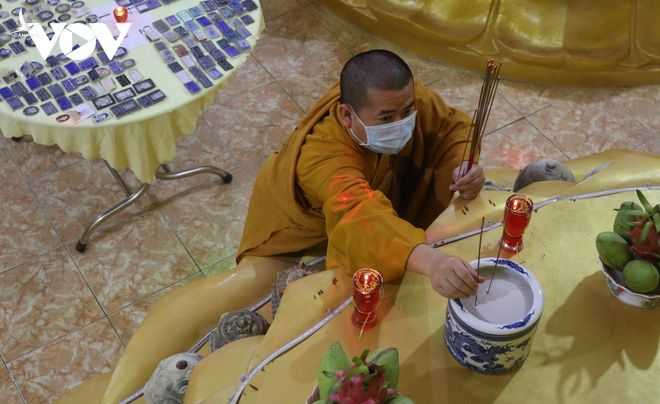 Chùm ảnh: Bên trong hầm lưu giữ hũ cốt ở chùa Kỳ Quang 2 - Ảnh 7.