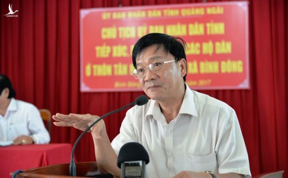 Thủ tướng kỷ luật nguyên Chủ tịch UBND tỉnh Quảng Ngãi Trần Ngọc Căng