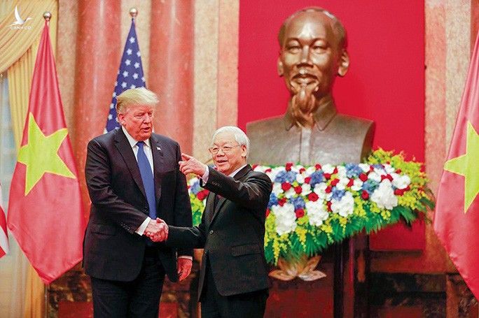 Tổng thống Mỹ Donald Trump gửi Điện mừng tới Tổng Bí thư, Chủ tịch nước Nguyễn Phú Trọng - Ảnh 1.