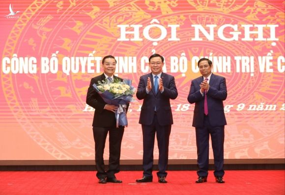 Bộ trưởng KH-CN Chu Ngọc Anh làm Phó Bí thư Thành uỷ Hà Nội