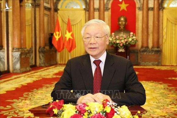 Tổng Bí thư, Chủ tịch nước Nguyễn Phú Trọng phát biểu chào mừng AIPA 41 - Ảnh 1.