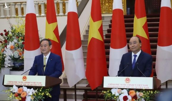 Tổng Bí thư, Chủ tịch nước Nguyễn Phú Trọng tiếp Thủ tướng Nhật Bản - ảnh 5