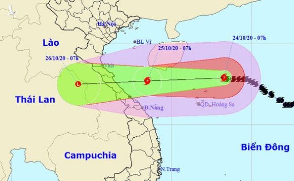 Áp thấp nhiệt đới mới từ Philippines dự báo thành bão vào Biển Đông - Ảnh 1.