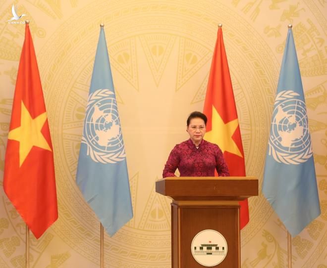 Thông điệp của Chủ tịch Quốc hội Nguyễn Thị Kim Ngân gửi Liên hợp quốc - 1
