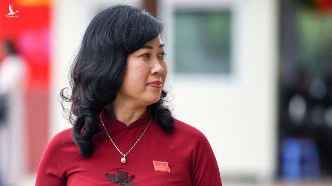 Bà Đào Hồng Lan (49 tuổi) được bầu làm Bí thư Tỉnh ủy Bắc Ninh nhiệm kỳ mới /// Ảnh Hoàng Hà