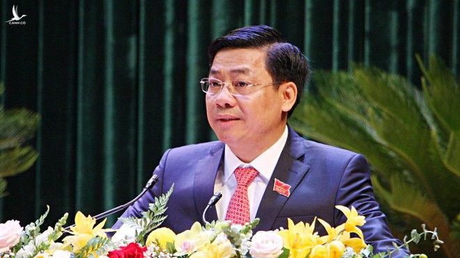 Ông Dương Văn Thái, Chủ tịch UBND tỉnh Bắc Giang, được bầu làm Bí thư Tỉnh ủy Bắc Giang khóa mới /// Ảnh baobacgiang