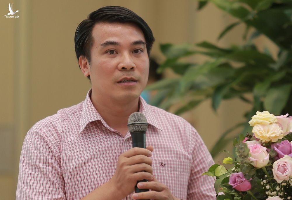 Tiến sĩ Đỗ Huy Dương phát biểu tại hội thảo. Ảnh: Gia Chính