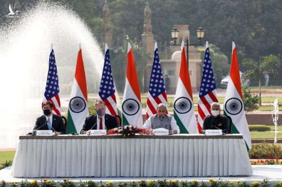 Mỹ ký thỏa thuận quân sự nhạy cảm với Ấn Độ - Ảnh 1.