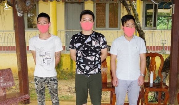 3 người Trung Quốc bỏ trốn khỏi khu cách ly tập trung ở Đồng Tháp /// Ảnh: CTV