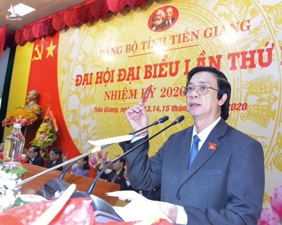 Ông Nguyễn Văn Danh tái đắc cử Bí thư Tỉnh uỷ Tiền Giang