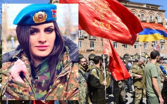Hình ảnh gây sốc của Phu nhân Thủ tướng và "đội quân thứ 2" với 100 nghìn lính của Armenia