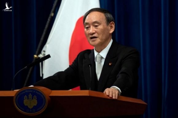 Thủ tướng Nhật Bản Suga. Ảnh: Reuters.