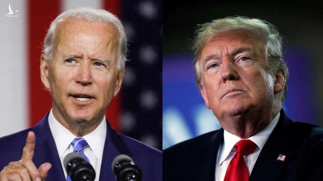 Hai ứng viên tổng thống Mỹ năm 2020 là Donald Trump và Joe Biden /// Reuters