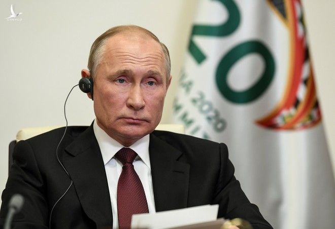 Tổng thống Vladimir Putin tham dự hội nghị thượng đỉnh trực tuyến G20 /// Reuters