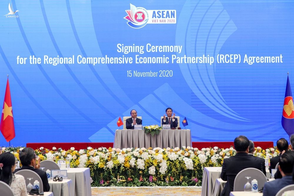 Hiệp định khu vực thương mại tự do lớn nhất thế giới ký kết thành công tại Hà Nội