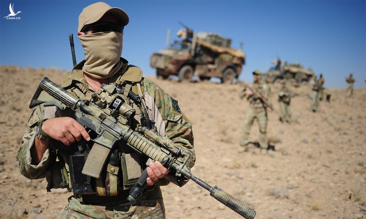 Đặc nhiệm Australia tại Afghanistan. Ảnh: BQP Australia.