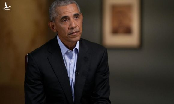 Cựu tổng thống Mỹ Barack Obama trên chương trình 60 phút của CBS hôm 12/11. Ảnh: CBS.