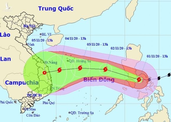 Chuyên gia khí tượng đánh giá cường độ bão Goni khi tác động đến Việt Nam - 2