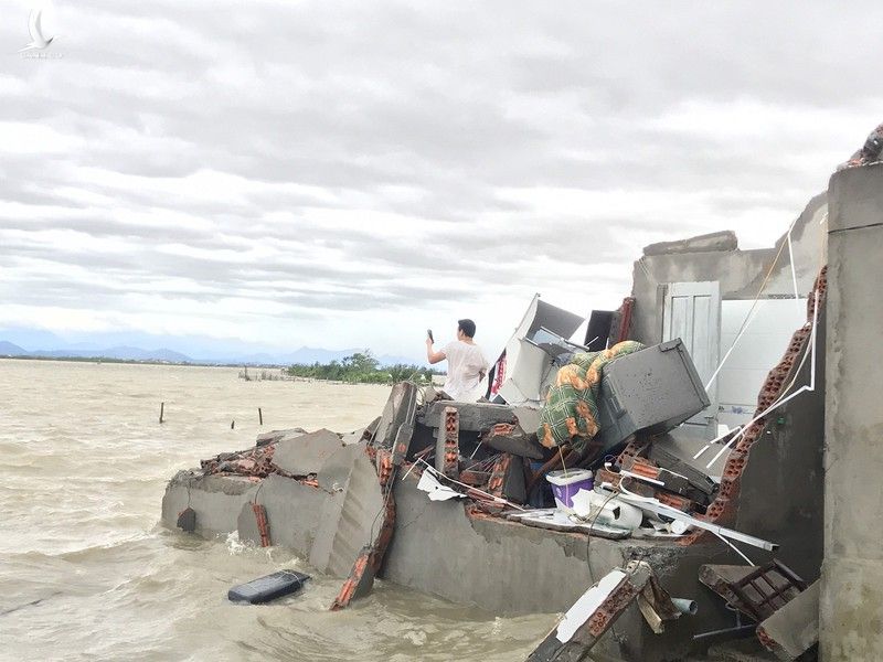 Hình ảnh về thiệt hại do bão số 13 ở Thừa Thiên - Huế - ảnh 10