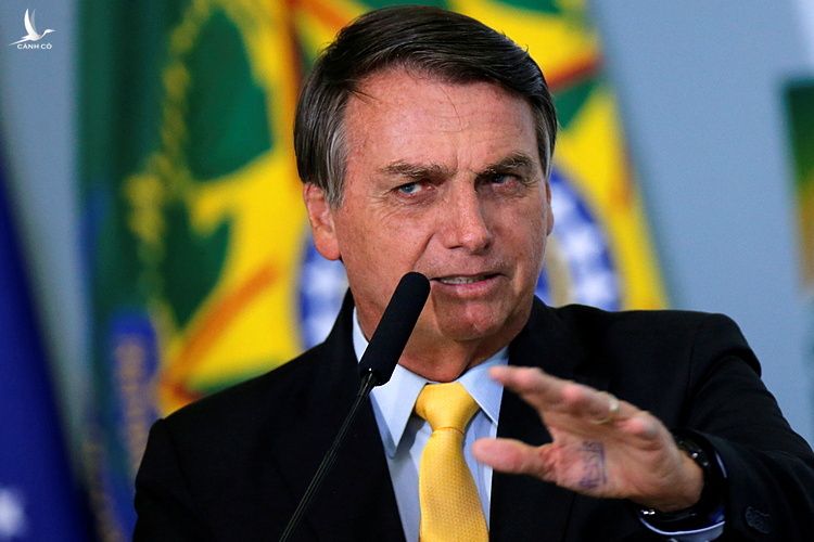 Tổng thống Jair Bolsonaro tại Brasilia ngày 19/10. Ảnh: Reuters.