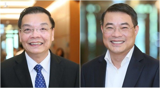 Ông Chu Ngọc Anh (trái) và ông Lê Minh Hưng /// Ảnh Gia Hân