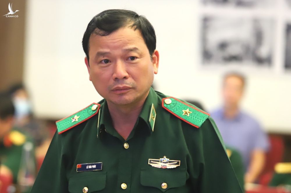 Phó Tư lệnh Bộ đội Biên phòng - thiếu tướng Lê Văn Phúc. Ảnh: Hiếu Duy