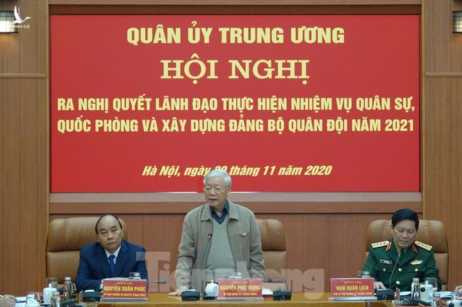 Tổng Bí thư chủ trì hội nghị Quân ủy Trung ương - ảnh 2