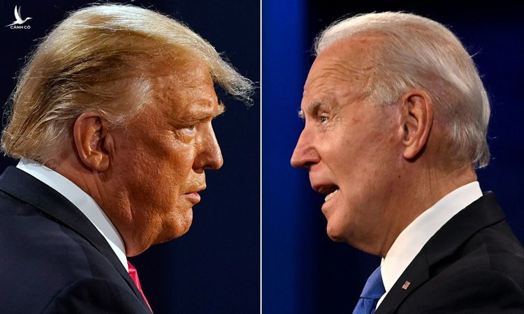 Tổng thống Mỹ Donald Trump và Tổng thống đắc cử Joe Biden. Ảnh: AFP.