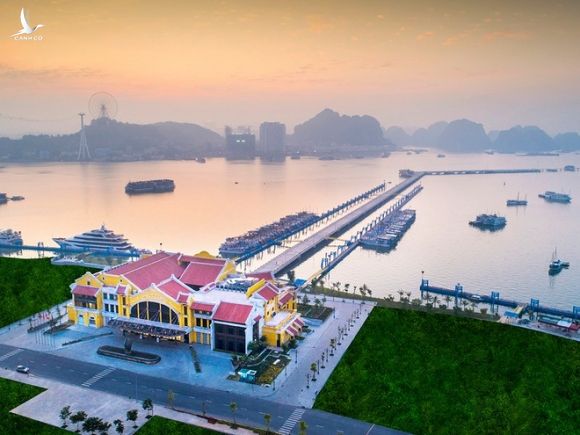 Toàn cảnh cảng tàu khách quốc tế Hạ Long, Quảng Ninh /// Ảnh: CTV