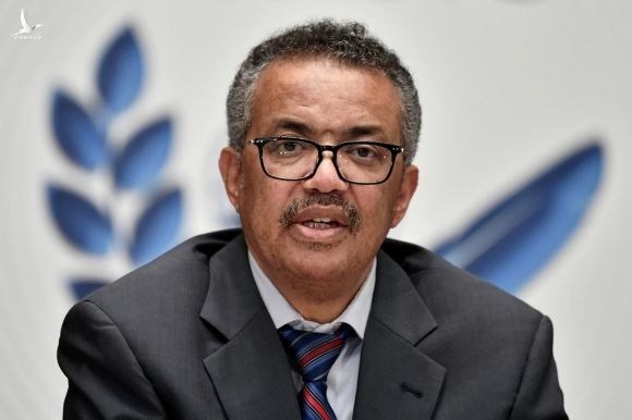 Giám đốc Tổ chức Y tế Thế giới (WHO) Tedros Adhanom Ghebreyesus phát biểu tại Geneva hồi tháng 7. Ảnh: Reuters