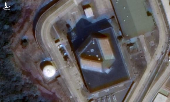 Cụm radar AN/FPS-115 trên ảnh vệ tinh. Ảnh: Google Earth.