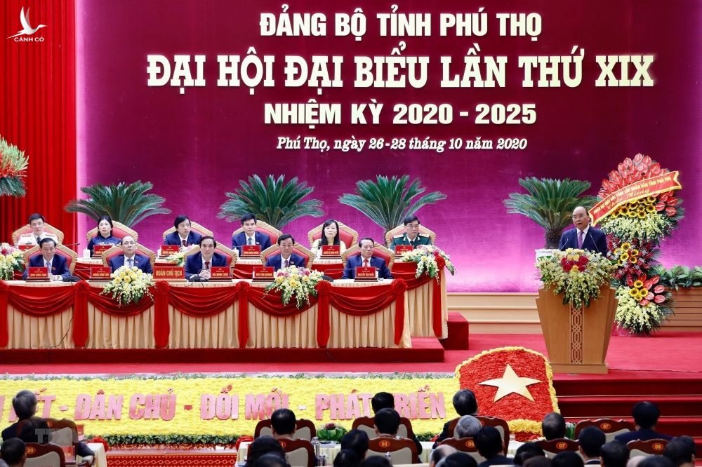 Thu tuong Nguyen Xuan Phuc du Dai hoi dai bieu Dang bo tinh Phu Tho hinh anh 9