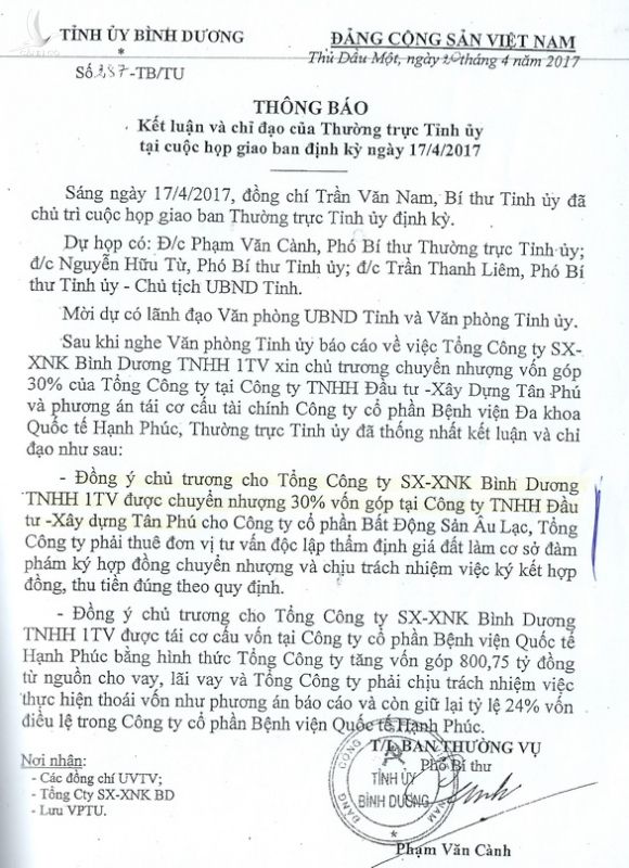 200 ha đất vàng về tay tư nhân: Bộ Công an triệu tập lãnh đạo, nguyên lãnh đạo Bình Dương - Ảnh 2. 200 ha đất vàng về tay tư nhân: Bộ Công an triệu tập lãnh đạo, nguyên lãnh đạo Bình Dương - Ảnh 2.