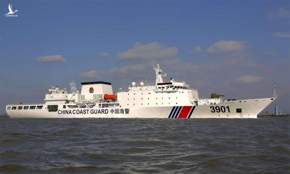 Tàu tuần duyên lớn nhất thế giới Hải cảnh 3901 của Trung Quốc. Ảnh: CGC.