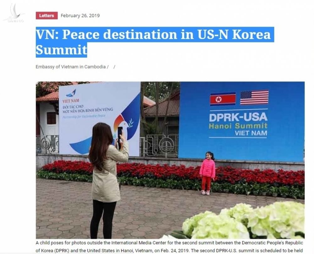 Truyền thông quốc tế đánh giá Việt Nam là điểm đến hòa bình cho Hội nghị Thượng đỉnh Mỹ-Triều.