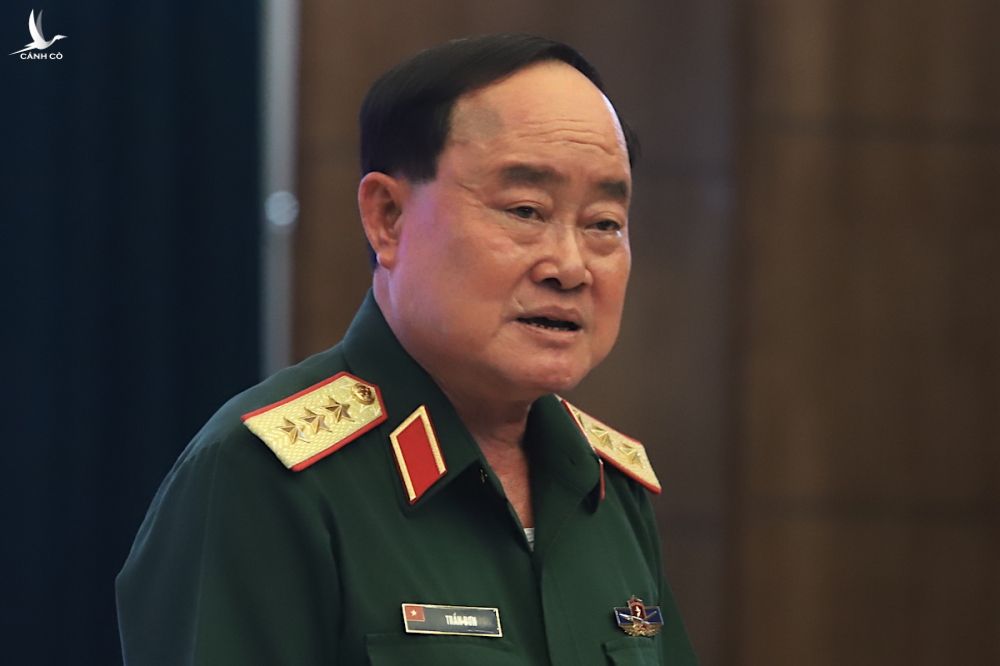 Thượng tướng Trần Đơn, Thứ trưởng Quốc phòng. Ảnh:Hoàng Thùy