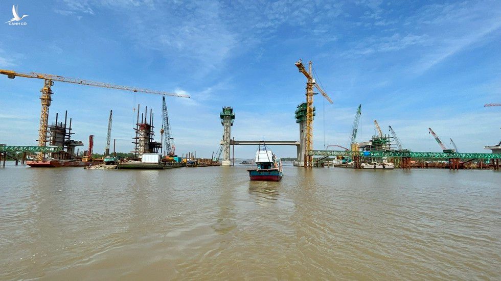 Cận cảnh 'siêu' công trình cống thủy lợi lớn nhất Việt Nam 3.300 tỉ đồng - ảnh 20