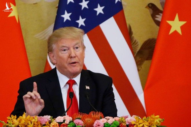 Tổng thống Donald Trump được cho là đang cố gắng củng cố di sản chống Trung Quốc trước khi mãn nhiệm kỳ vào ngày 20.1 /// Reuters